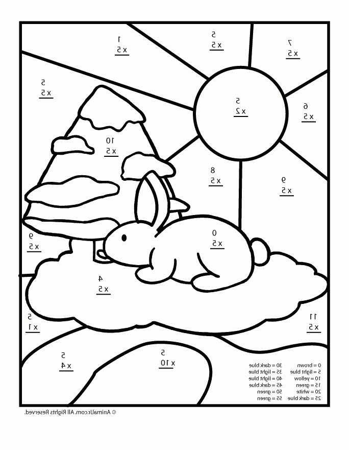 Multiplication Worksheets Coloring Sheets For Boys
 Free Multiplication Coloring Sheets 3rd Grade The Color