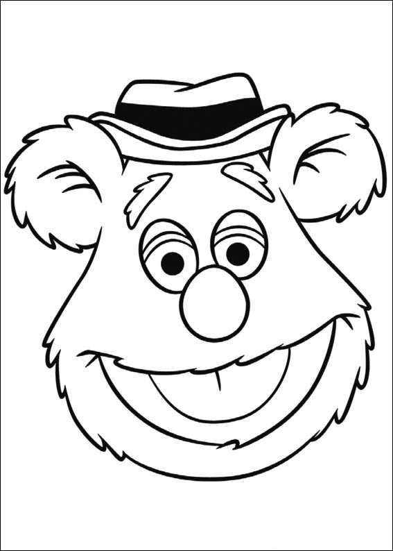 Muppets Coloring Book Pages
 Kids n fun