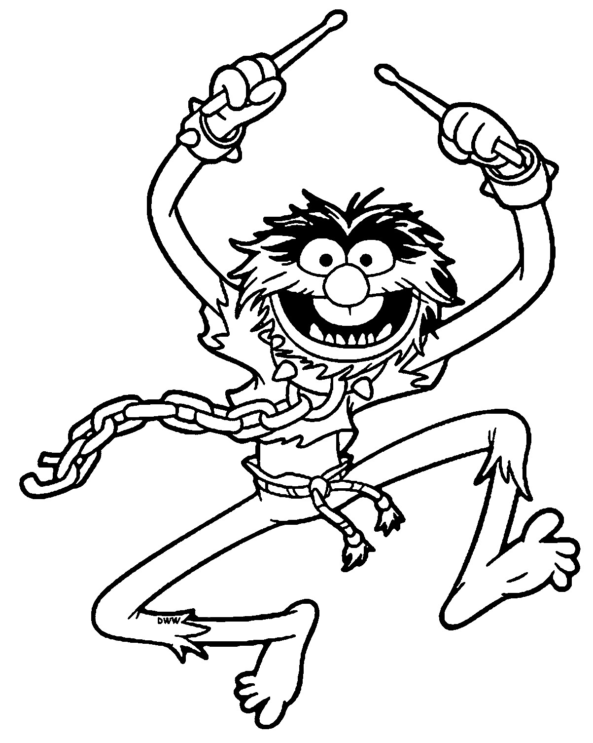 Muppets Coloring Book Pages
 The Muppets Coloring Pages