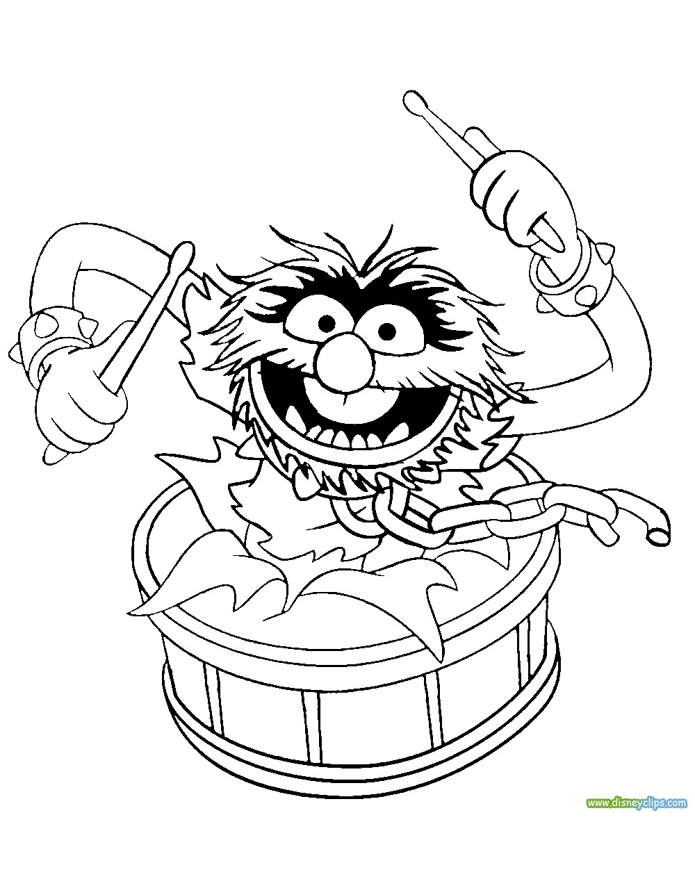 Muppets Coloring Pages
 Muppets Coloring Book Pages