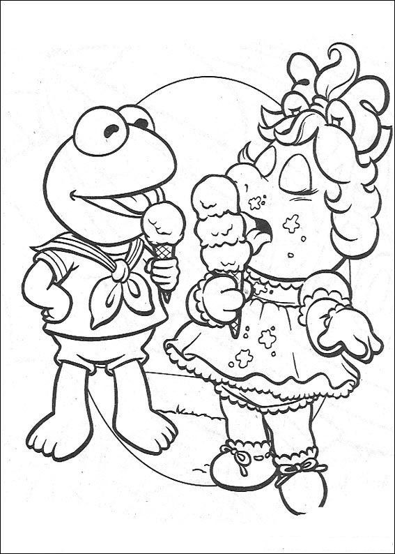 Muppets Coloring Pages
 Desenhos para colorir Os Marretas The Muppets Miss