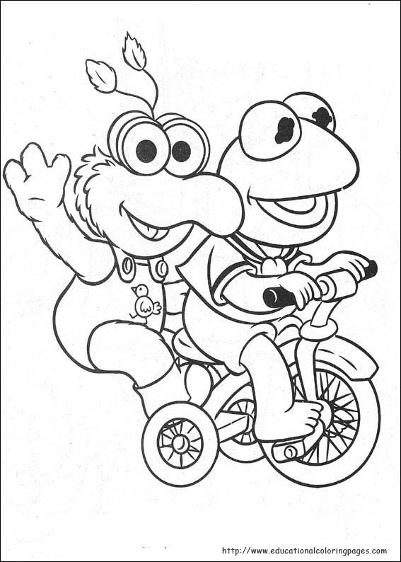 Muppets Coloring Pages
 Muppets Babies Coloring Pages Educational Fun Kids
