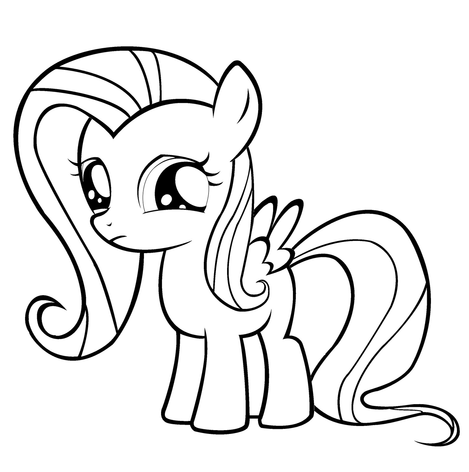 My Coloring Book
 Fluttershy Coloring Pages Best Coloring Pages For Kids