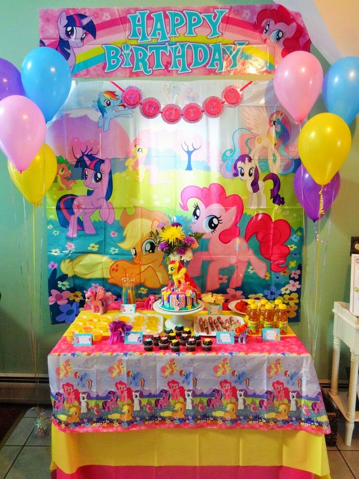 My Little Pony Birthday Ideas
 Giggle Bean my little pony decorations