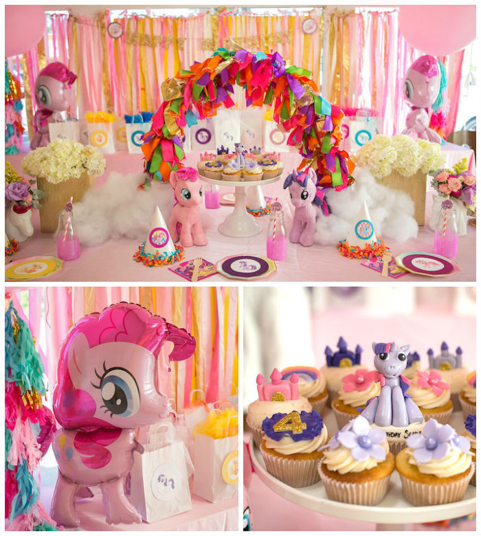 My Little Pony Birthday Ideas
 Kara s Party Ideas My Little Pony Pink Birthday Party