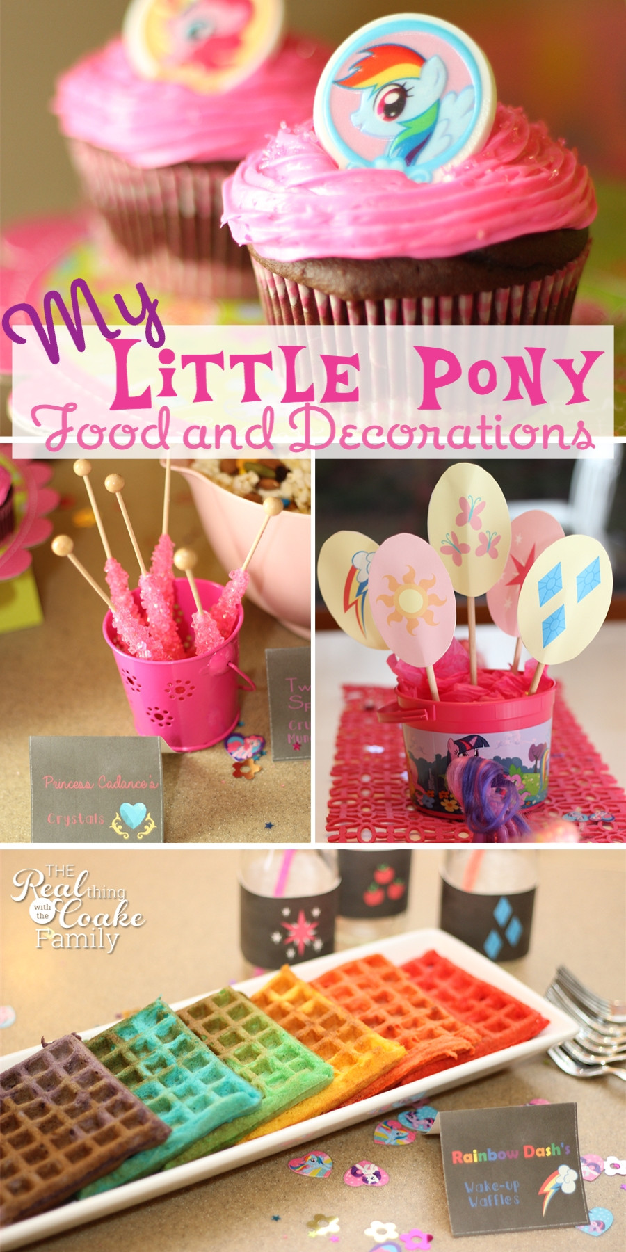 My Little Pony Birthday Ideas
 My Little Pony Birthday Party Food and Decorating Ideas