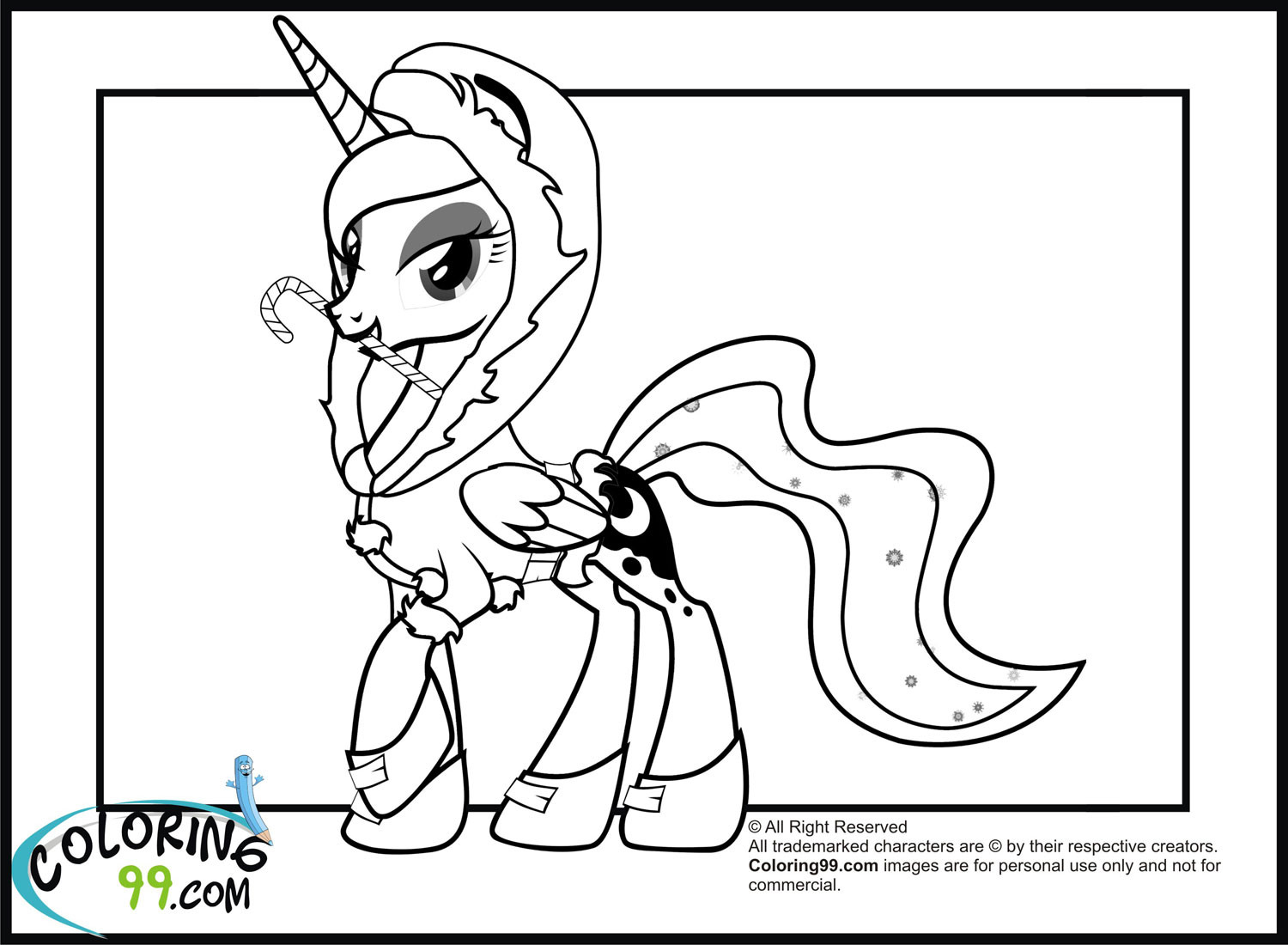 My Little Pony Coloring Pages Princess Luna
 My Little Pony Princess Luna Coloring Pages