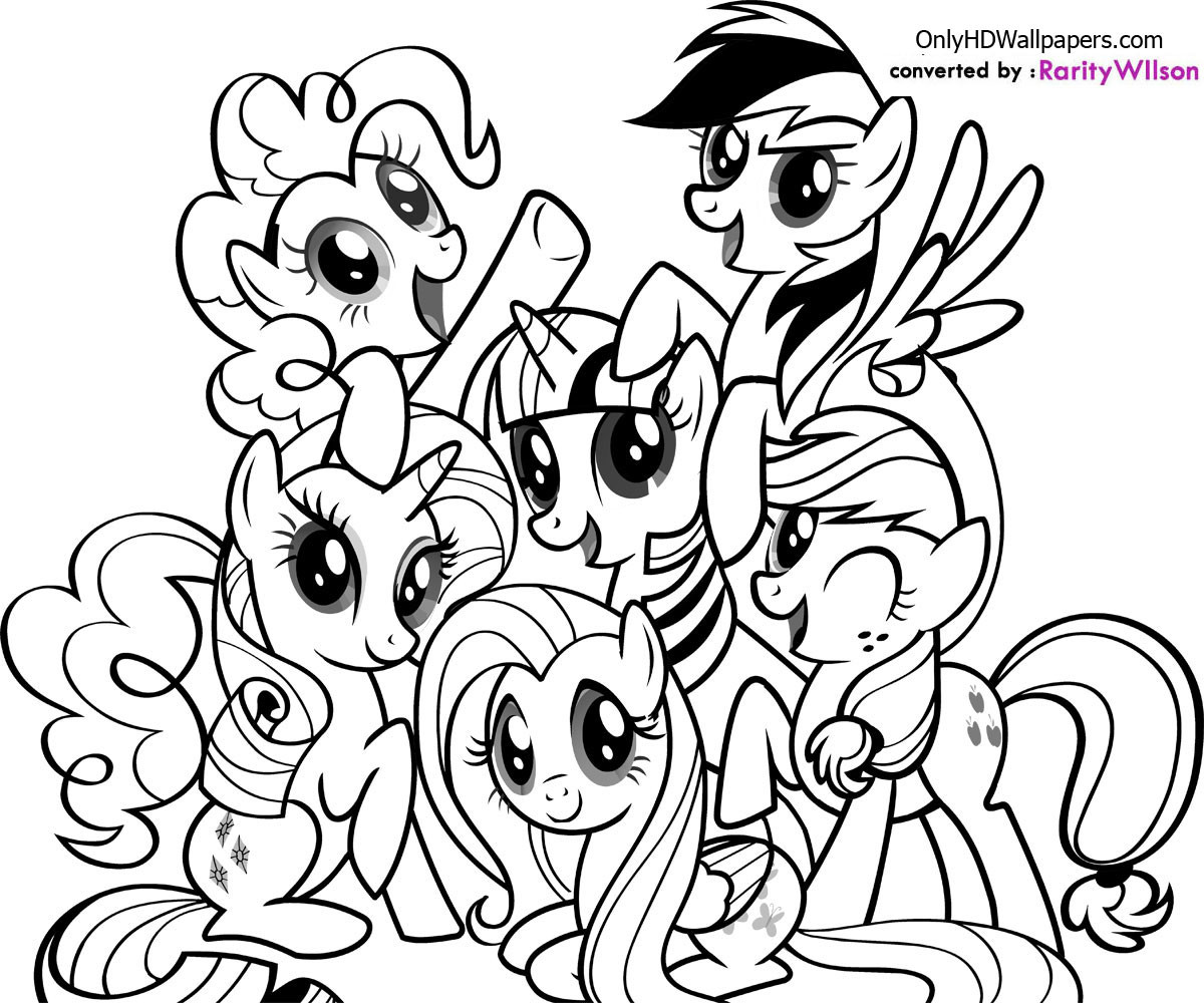 My Little Pony Coloring Pages To Print
 My Little Pony Coloring Pages