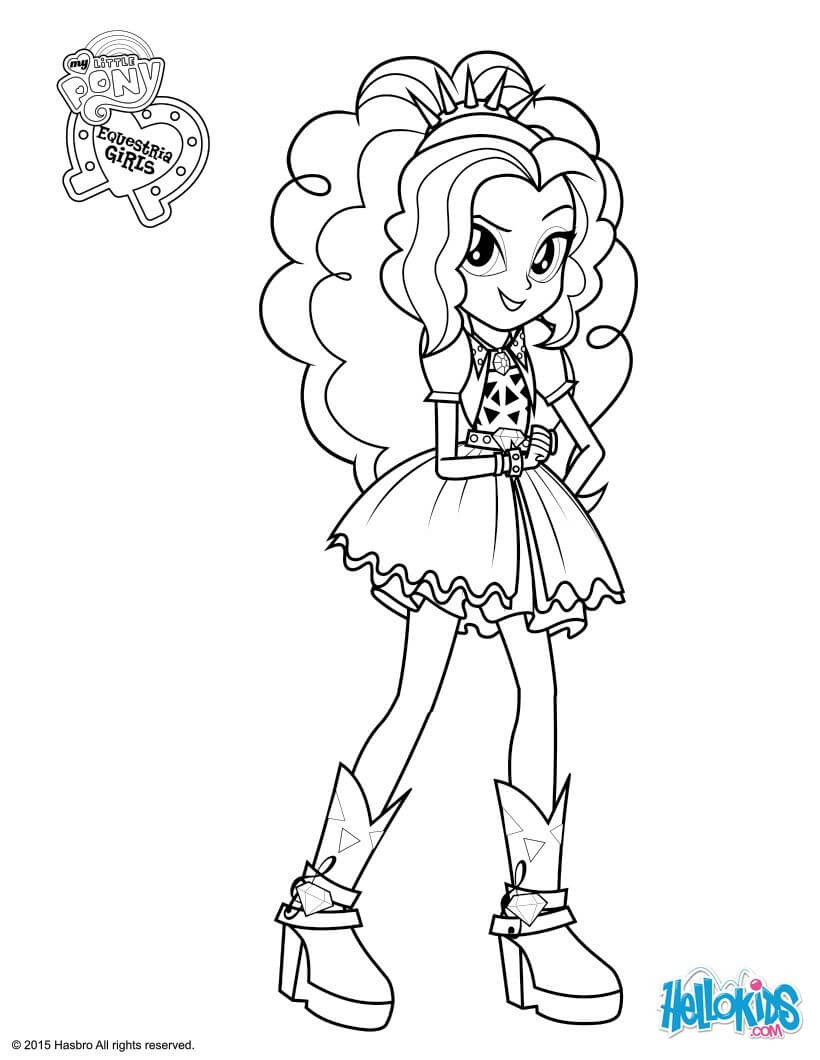 My Little Pony Equestria Girl Coloring Pages
 My Little Pony Equestria Girls Coloring Pages