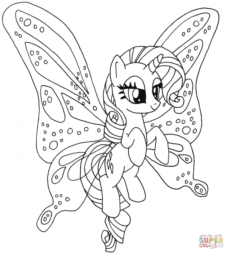 My Little Pony Free Coloring Pages For Girls
 Get This My Little Pony Coloring Pages to Print for Girls