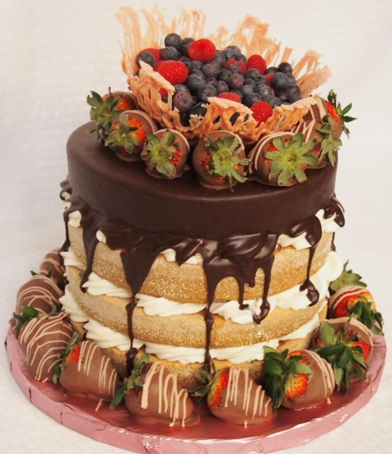 Best ideas about Naked Birthday Cake
. Save or Pin Naked Birthday Cake cake by Kendra s Country Bakery Now.