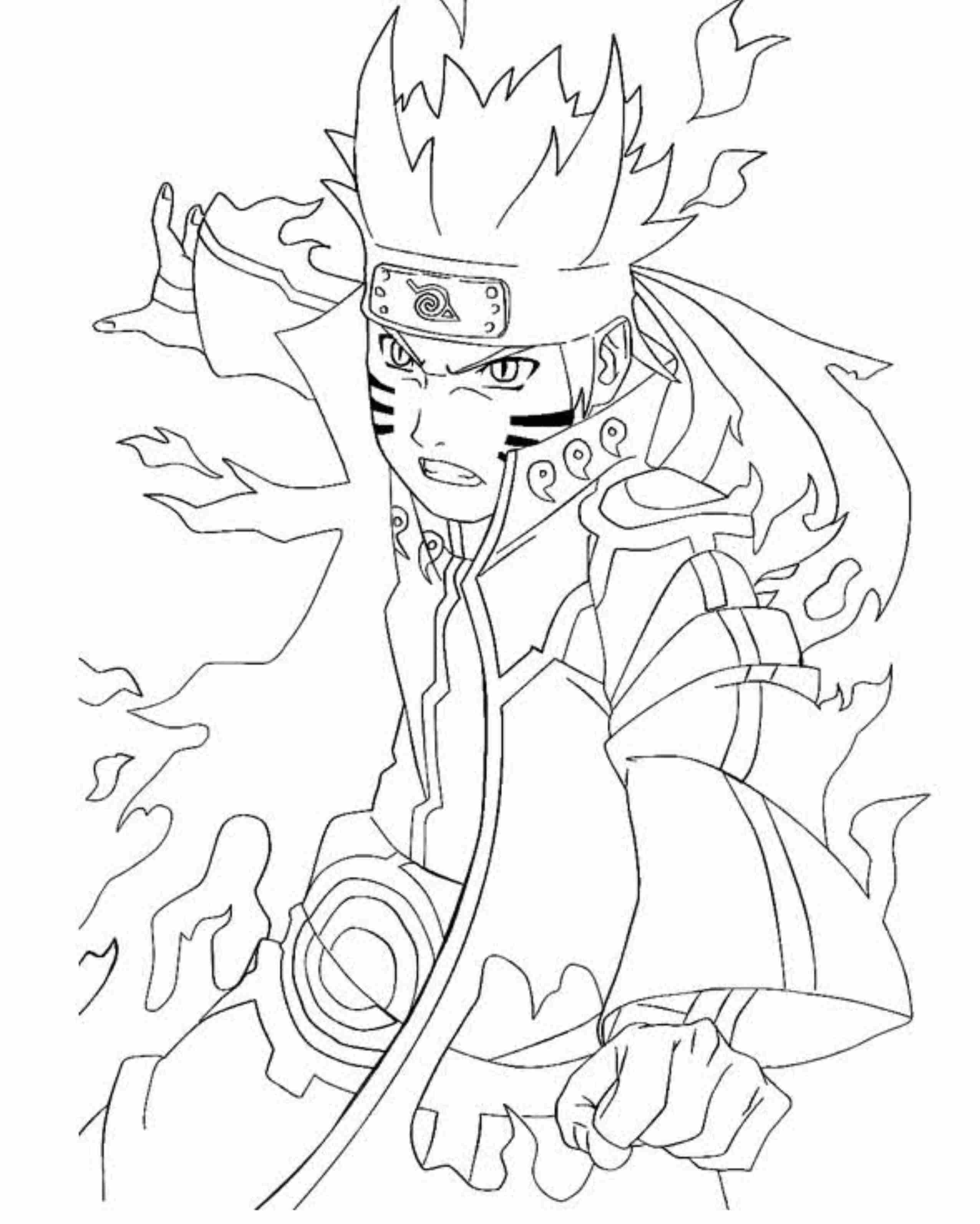 Naruto Shippuden Coloring Pages
 Printable Naruto Coloring Pages to Get Your Kids Occupied