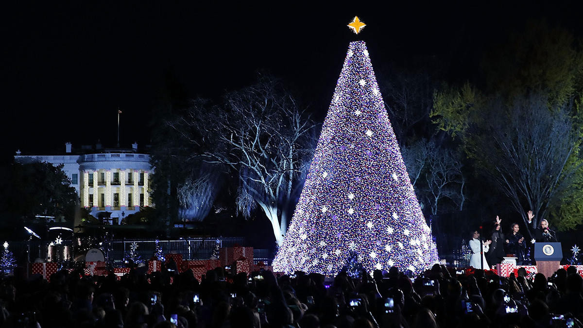 Best ideas about National Christmas Tree Lighting
. Save or Pin First Family Lights National Christmas Tree NBC4 Washington Now.