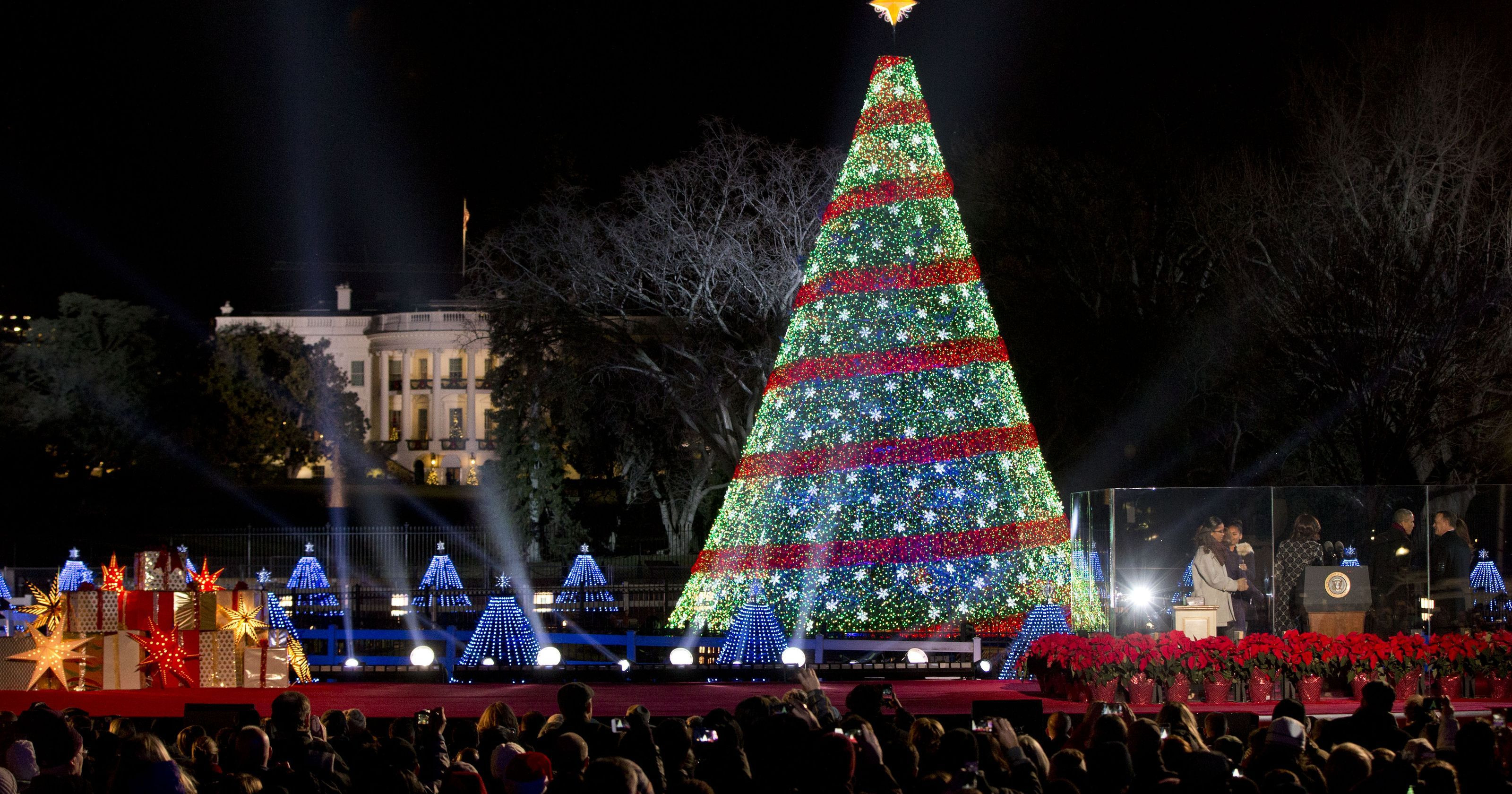Best ideas about National Christmas Tree Lighting
. Save or Pin Obama and family light National Christmas Tree Now.