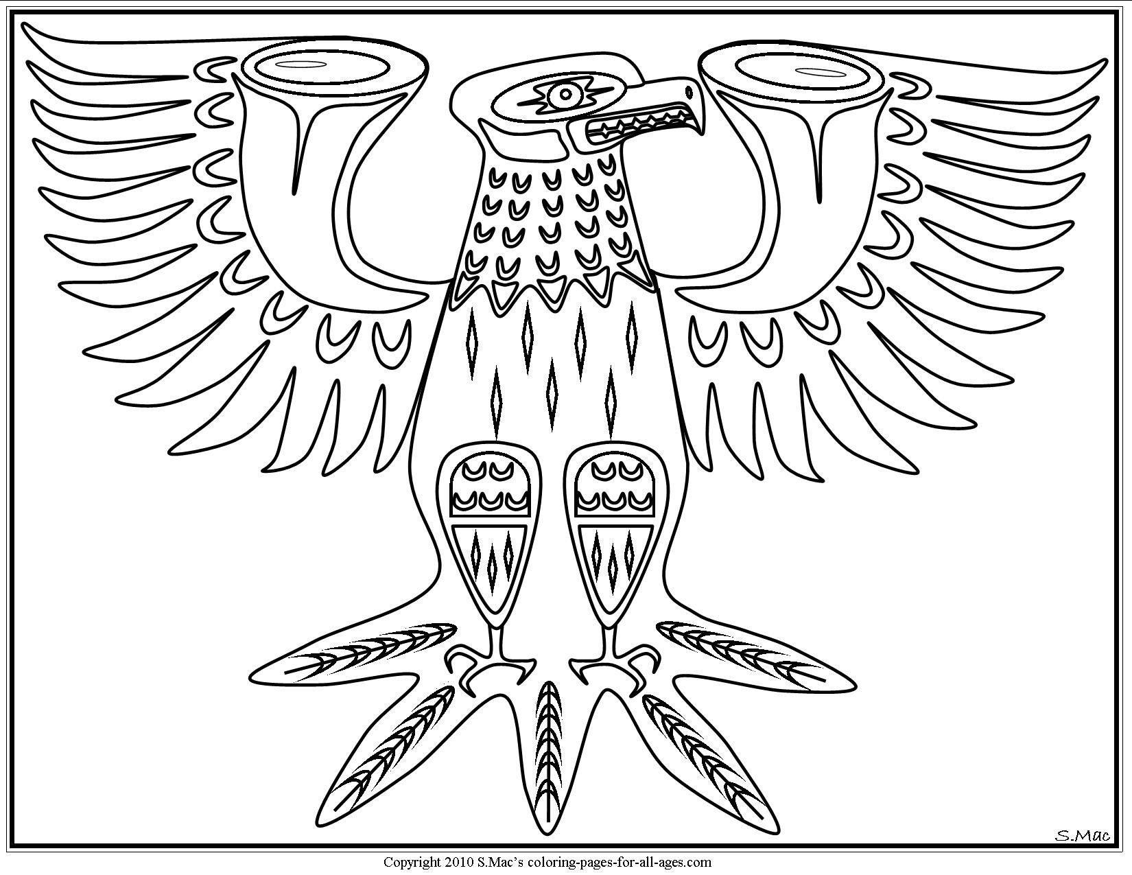 Native American Printable Coloring Pages
 Native American Coloring Pages