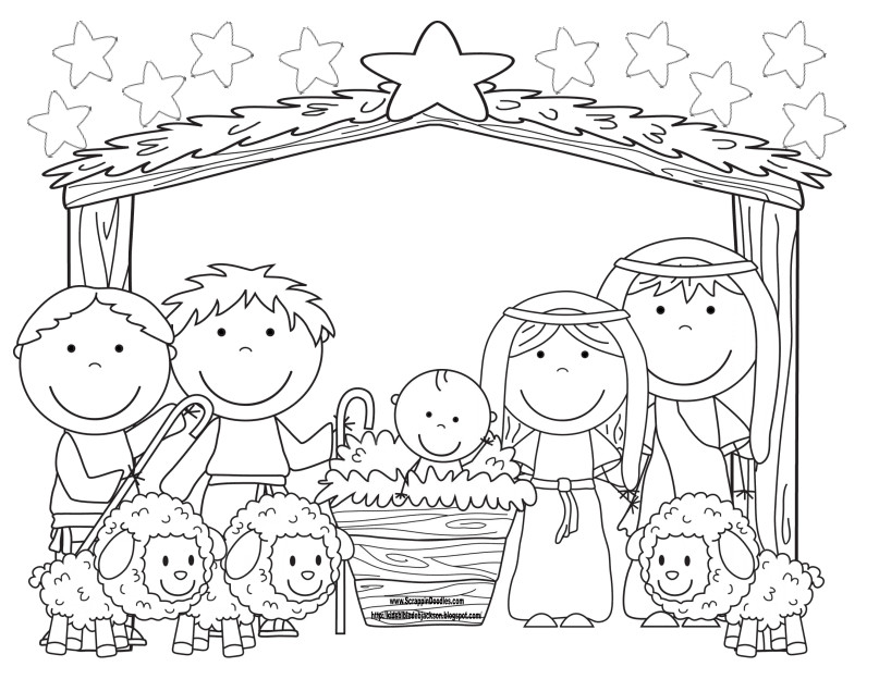 Nativity Coloring Pages For Preschool
 EL PORTAL DE BELÉN NACIMIENTO DE JESÚS