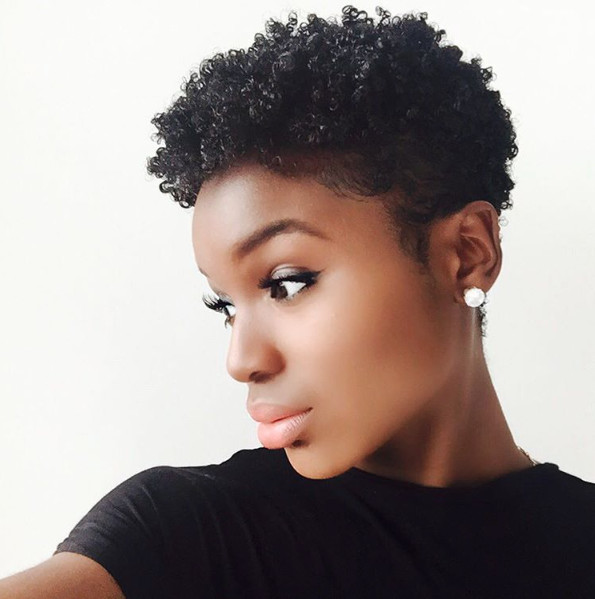 Natural Hair Cut
 InstaFeature Tapered cut on natural hair – dennydaily