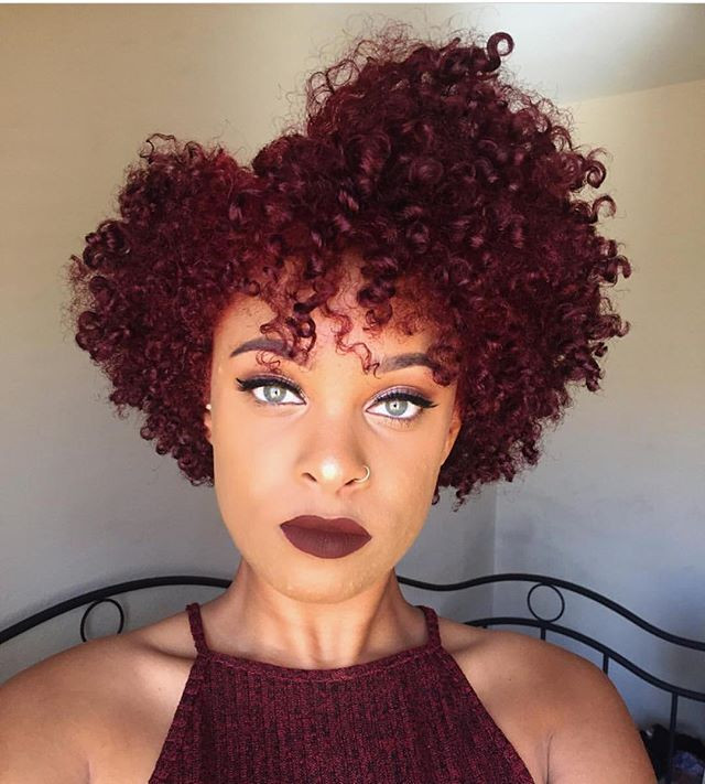 Natural Hairstyles With Color
 17 Best About Beautiful Natural Hair Pinterest