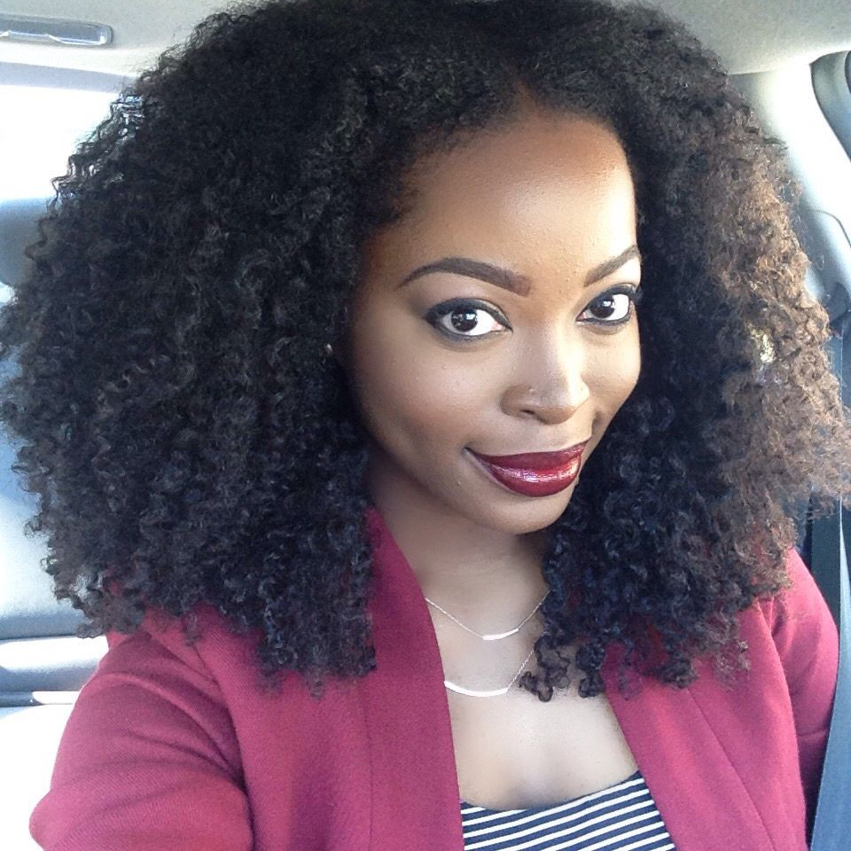 Natural Hairstyles With Extensions
 Msnaturallymary rocking the Coily texture HERGIVENHAIR