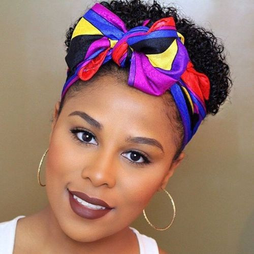 Natural Hairstyles With Scarves
 20 Gorgeous Bandana Hairstyles for Cool Girls
