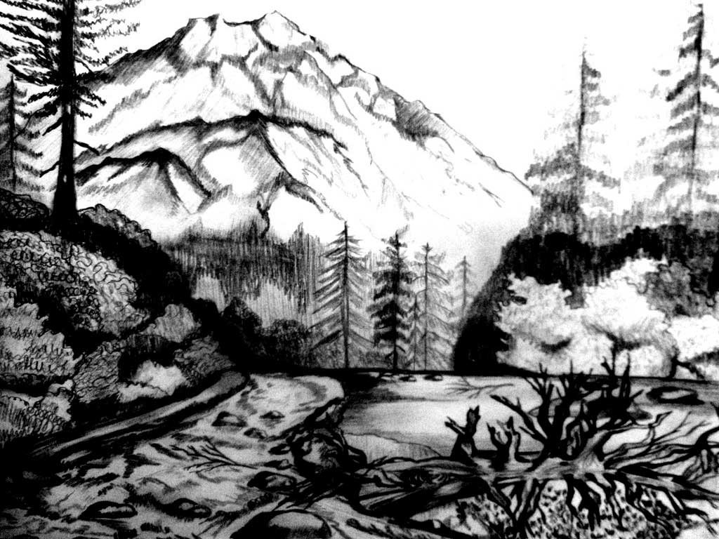 Nature Coloring Pages For Adults
 Free Coloring Pages Scenery