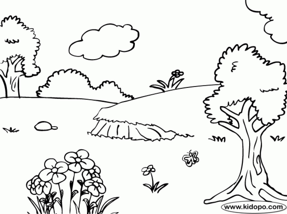 Nature Coloring Pages For Kids
 Get This Free Printable Nature Coloring Pages for Kids 5gzkd