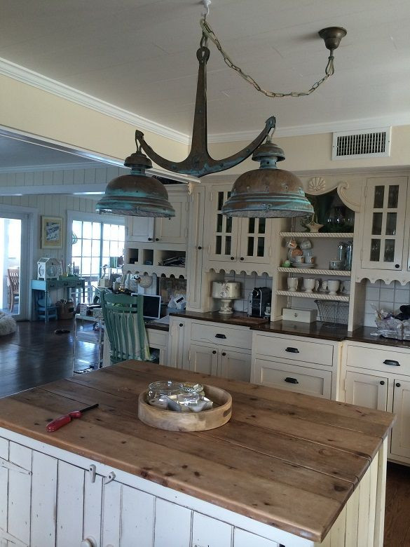 Best ideas about Nautical Kitchen Decor
. Save or Pin Rhode Island Home Lustrarte Lighting Leme Antique Green Now.