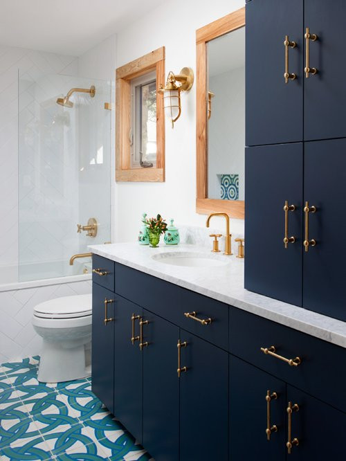 Best ideas about Navy Blue Bathroom
. Save or Pin Navy Blue Bathroom Ideas Now.