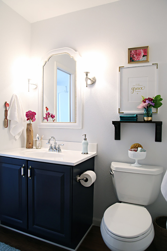 Best ideas about Navy Blue Bathroom
. Save or Pin Decorating with Navy Blue by Kimberly Duran Now.