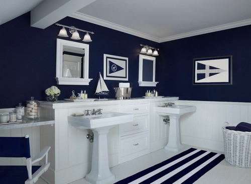 Best ideas about Navy Blue Bathroom
. Save or Pin Easy Tips to Help You Decorating Navy Blue Bathroom Home Now.