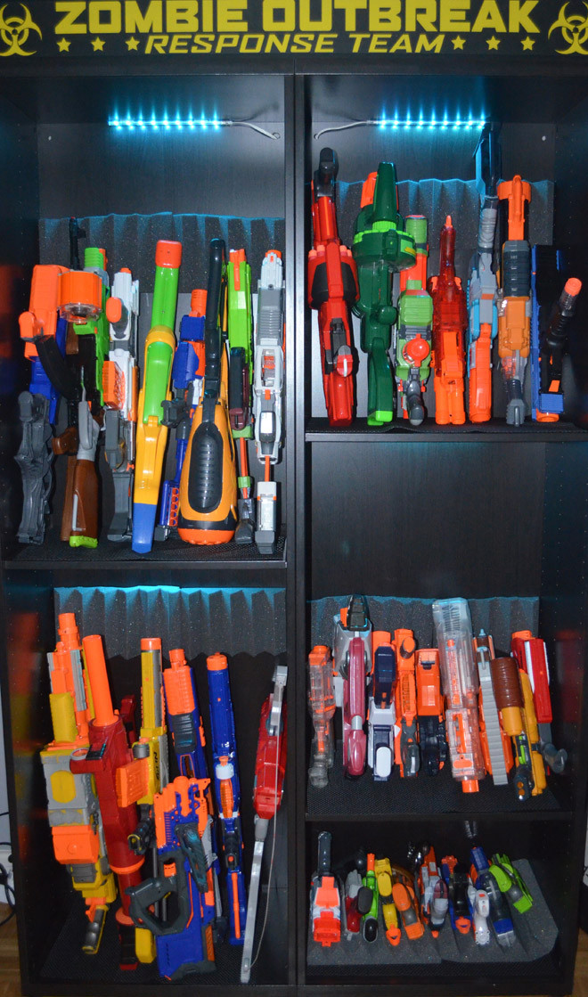 Best ideas about Nerf Gun Storage Ideas
. Save or Pin Ready aim tidy 8 ways to store Nerf guns Now.
