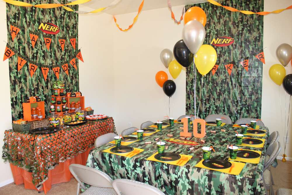 Best ideas about Nerf War Birthday Party
. Save or Pin Nerf Birthday Party Ideas 1 of 13 Now.