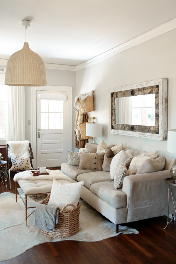 Best ideas about Neutral Living Room
. Save or Pin Best use of neutrals Landon and Jordan’s South Carolina Now.