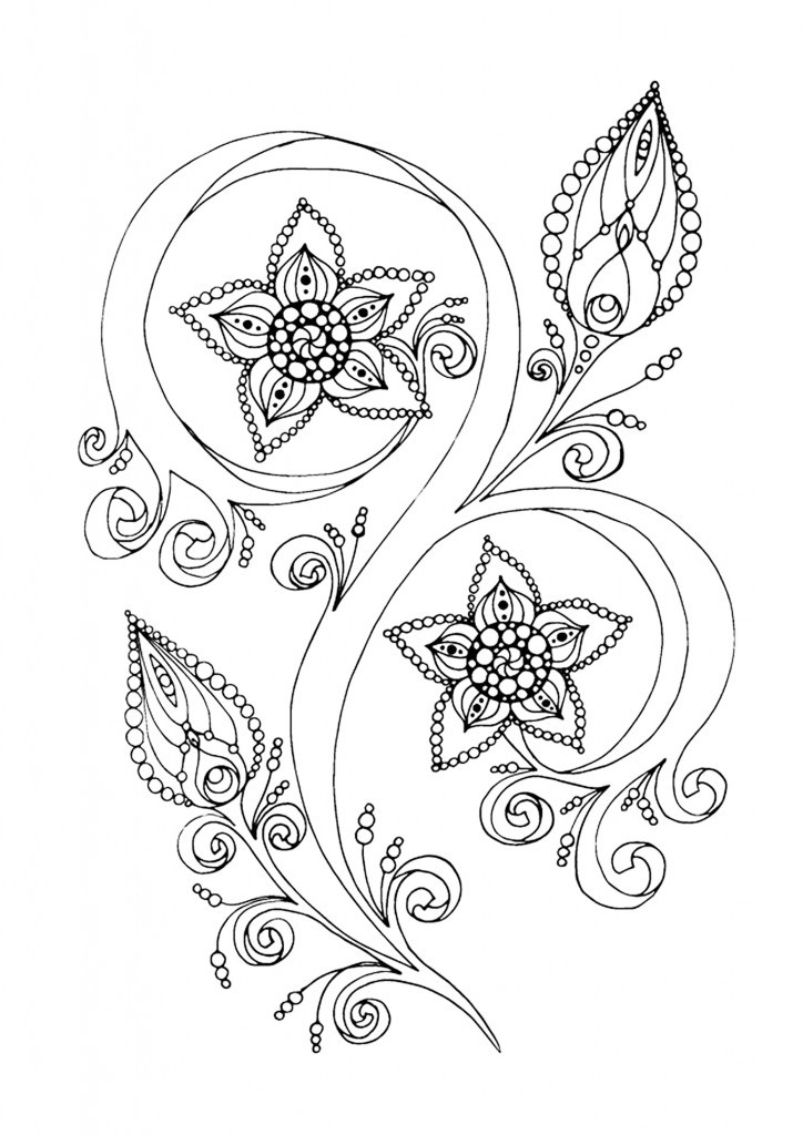 New Coloring Book For Adults
 15 new Anti stress Adult coloring pages inspired by