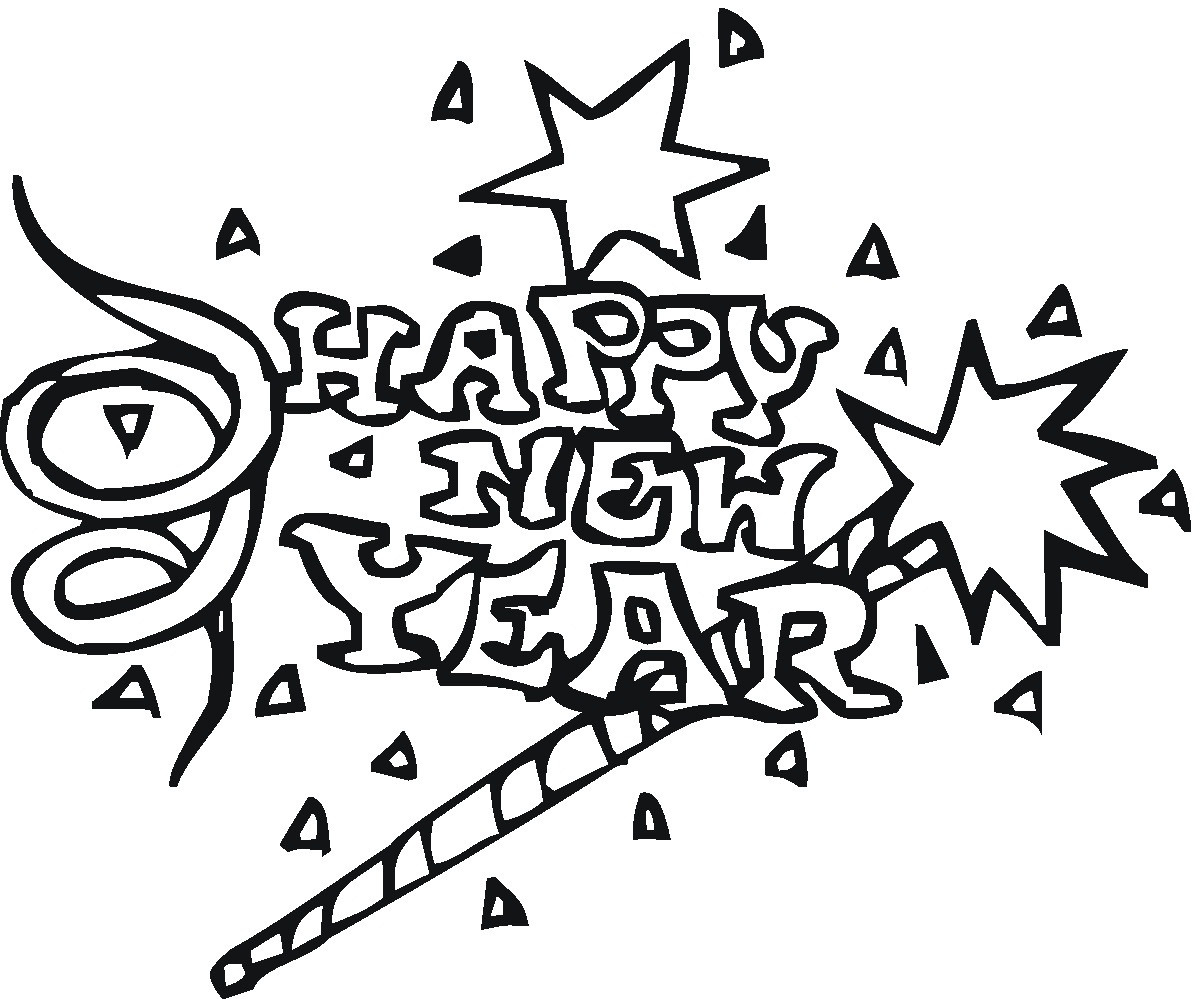 New Year Coloring Pages Free Printables
 Free Printable New Years Coloring Pages For Kids