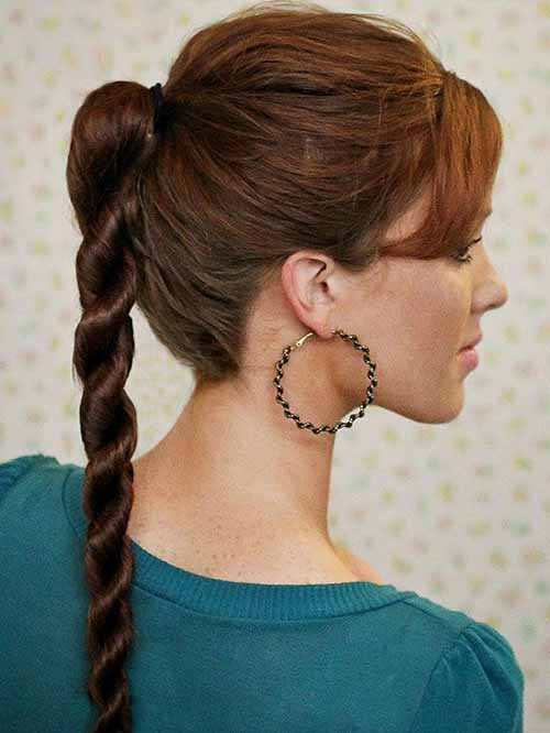 Nice Easy Hairstyles
 5 Nice & Easy Ponytail Hairstyle Ideas With Easy Tutorial