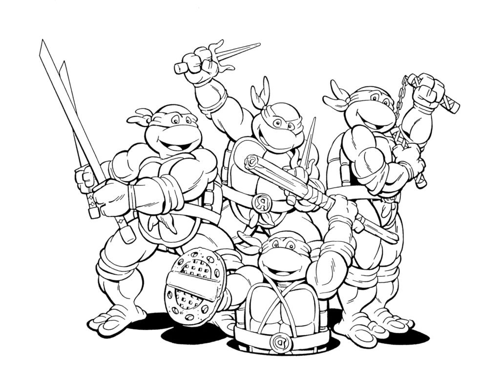 Nickelodeon Teenage Mutant Ninja Turtles Printable Coloring Pages
 Coloring Pages Teenage Mutant Ninja Turtles Coloring