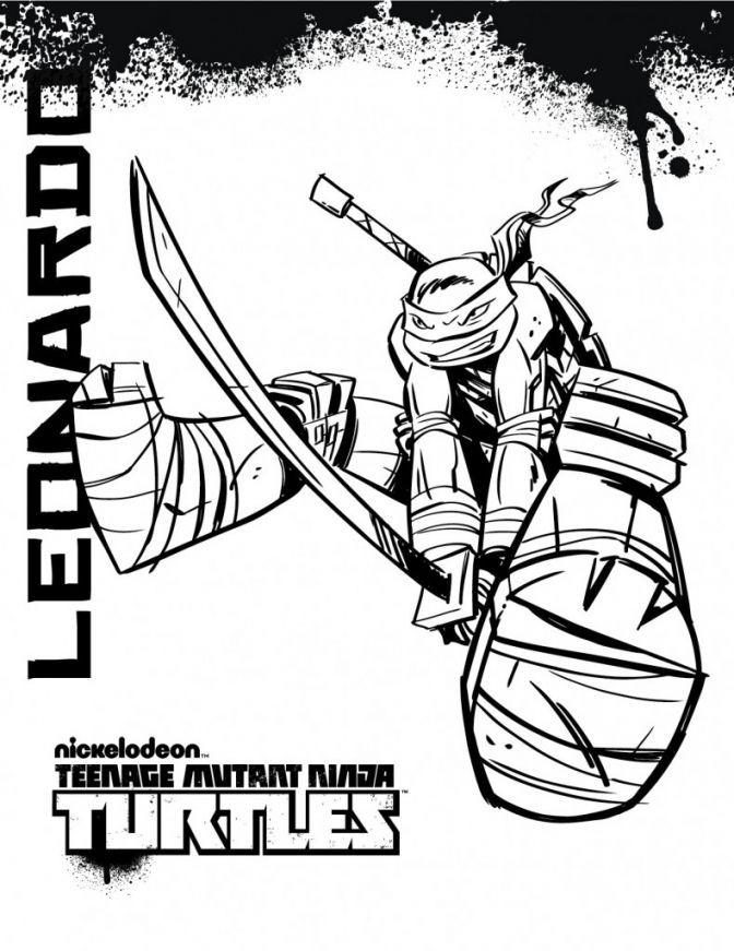 Nickelodeon Teenage Mutant Ninja Turtles Printable Coloring Pages
 Teenage Mutant Ninja Turtles Coloring Pages