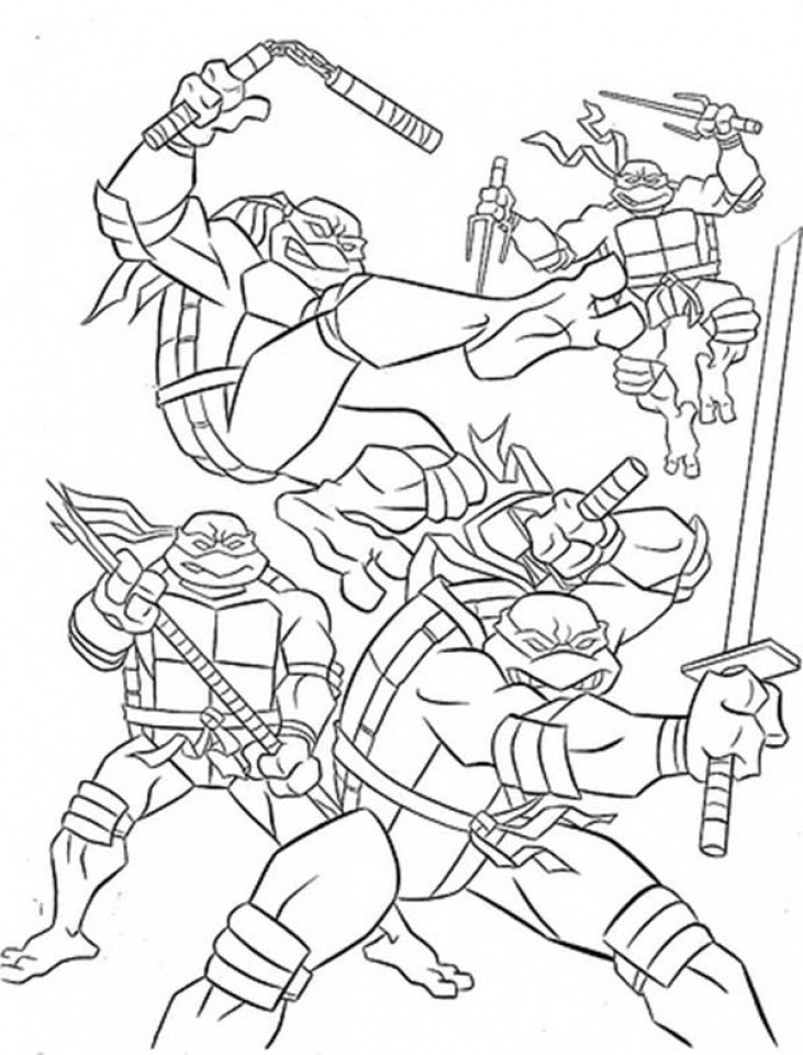 Nickelodeon Teenage Mutant Ninja Turtles Printable Coloring Pages
 20 Free Printable Teenage Mutant Ninja Turtles Coloring