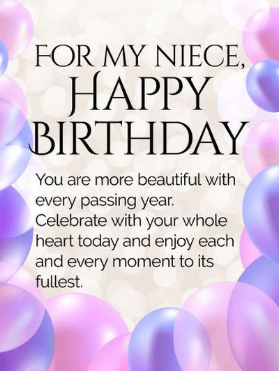 Best ideas about Niece Birthday Wishes
. Save or Pin 110 Happy Birthday Niece Quotes and Wishes with Now.