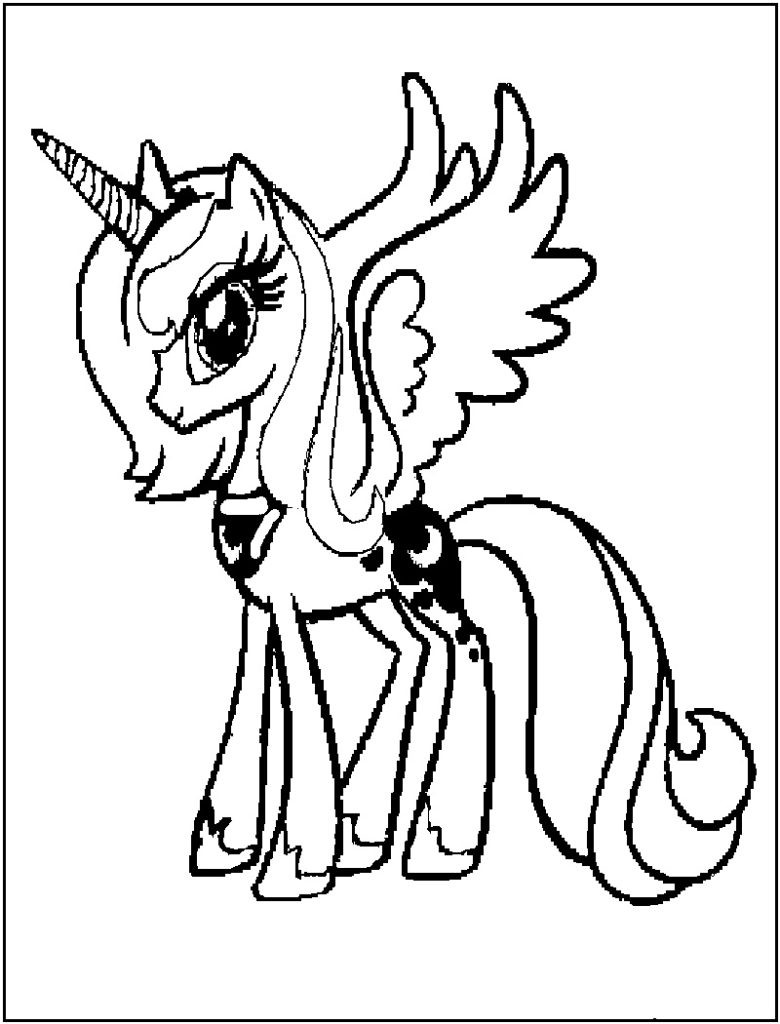 Nightmare Moon Coloring Pages
 My Little Pony Nightmare Moon Coloring Pages