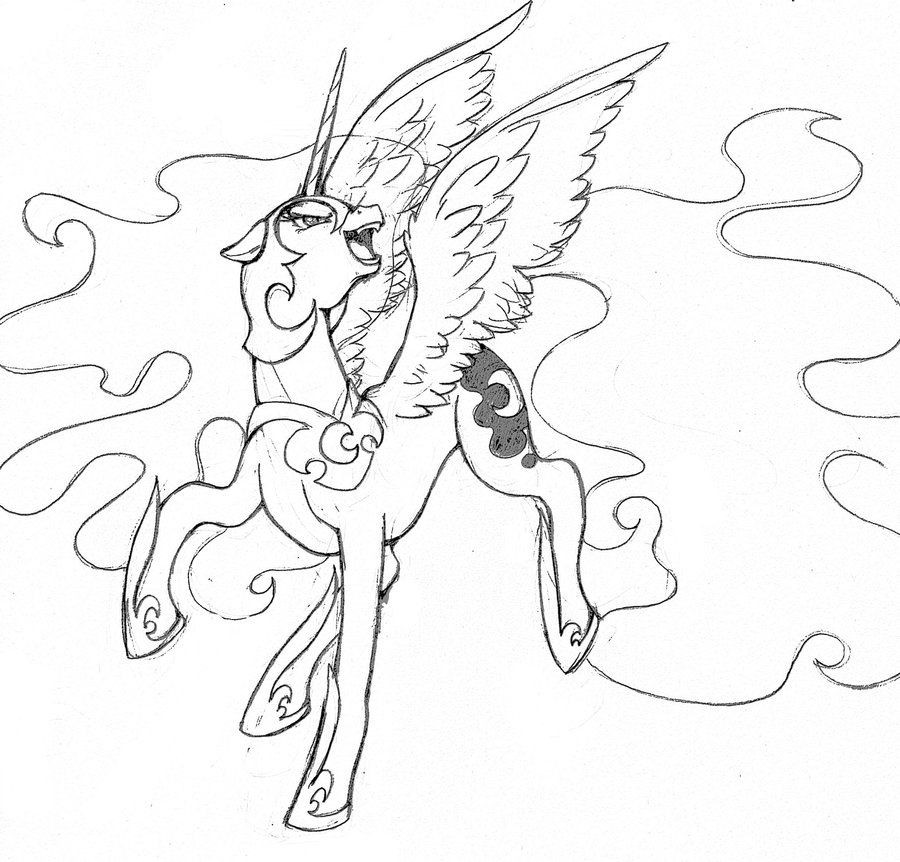 Nightmare Moon Coloring Pages
 Nightmare Moon Coloring Pages Coloring Home