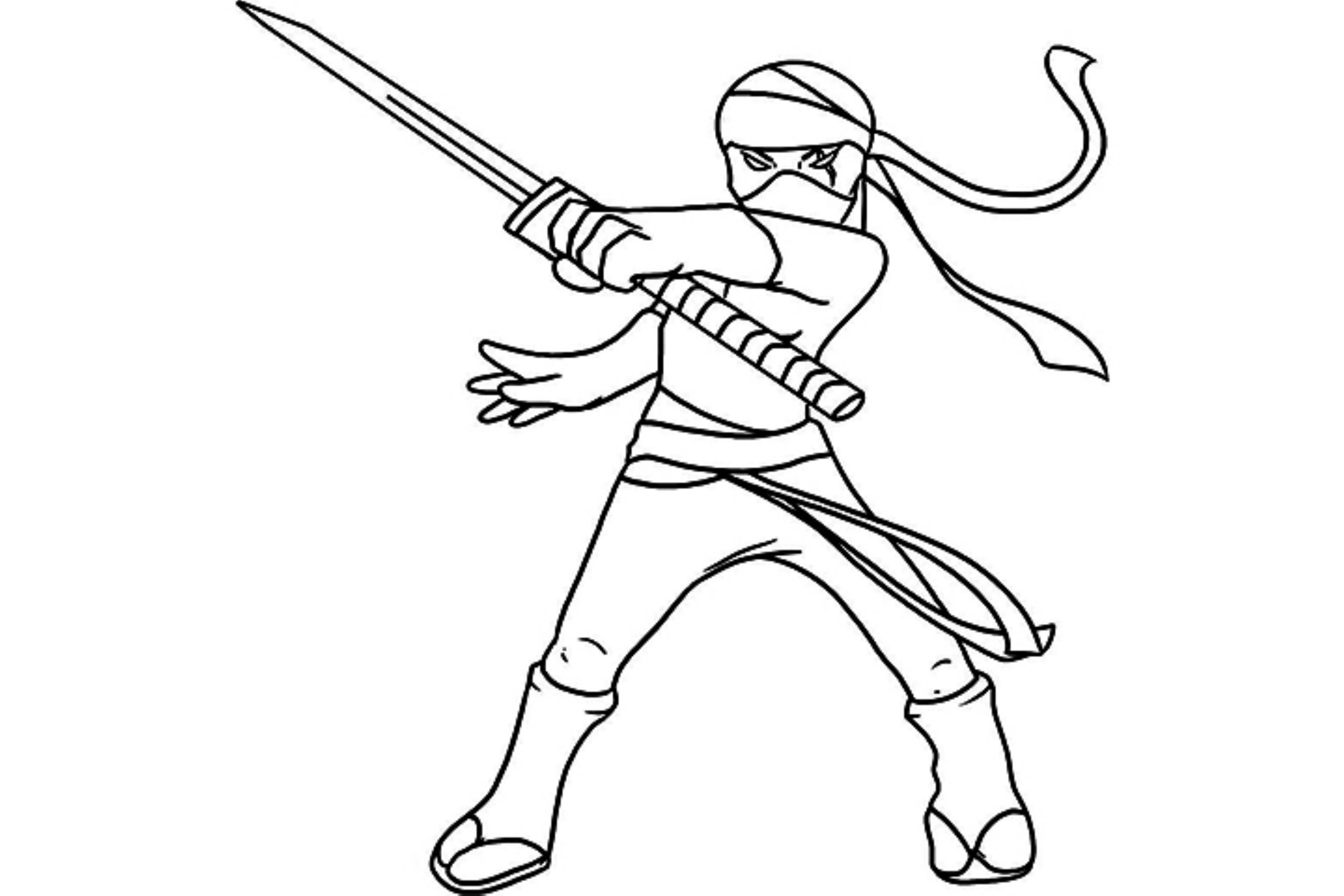 Ninja Coloring Book Pages
 Ninja Coloring Pages coloringsuite