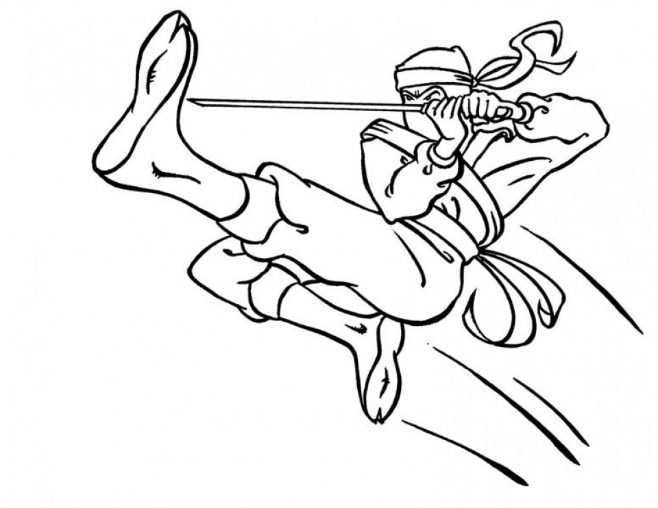 Ninja Coloring Book Pages
 Get This Ninja Coloring Pages for Kids 2abr8