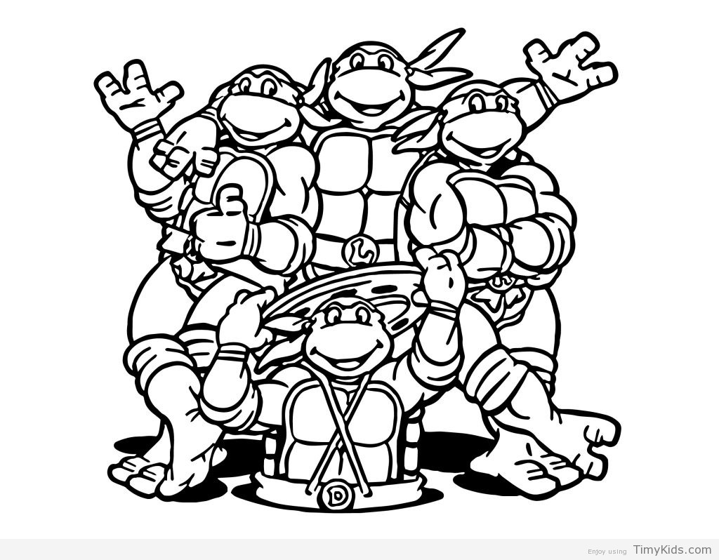 Ninja Turtle Coloring Sheet
 teenage mutant ninja turtle coloring pages