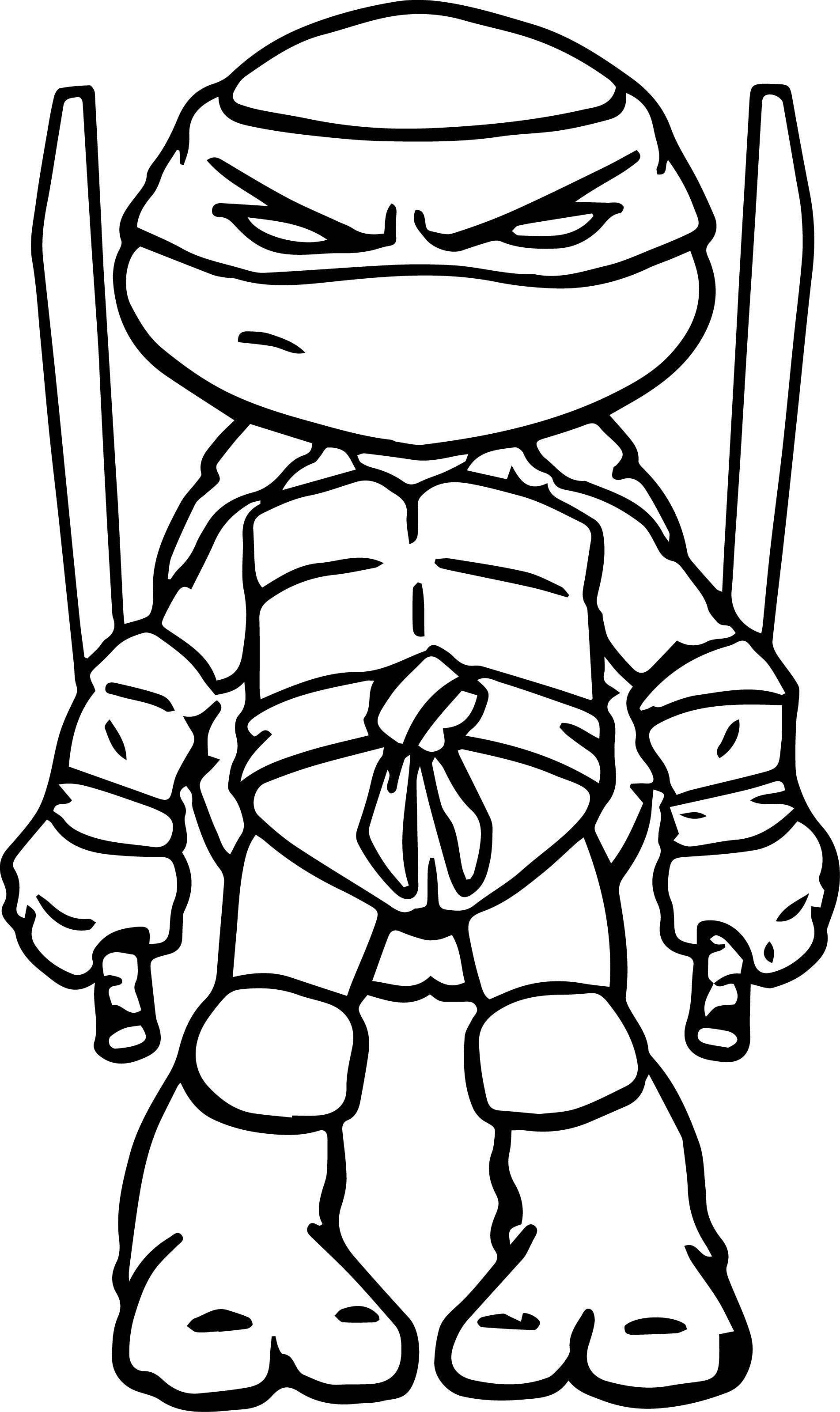 Ninja Turtles Coloring Sheets For Boys
 Ninja Turtles Art Coloring Page TMNT Party