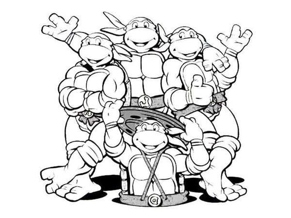 Ninja Turtles Coloring Sheets For Boys
 teenage mutant ninja turtles coloring pages Enjoy