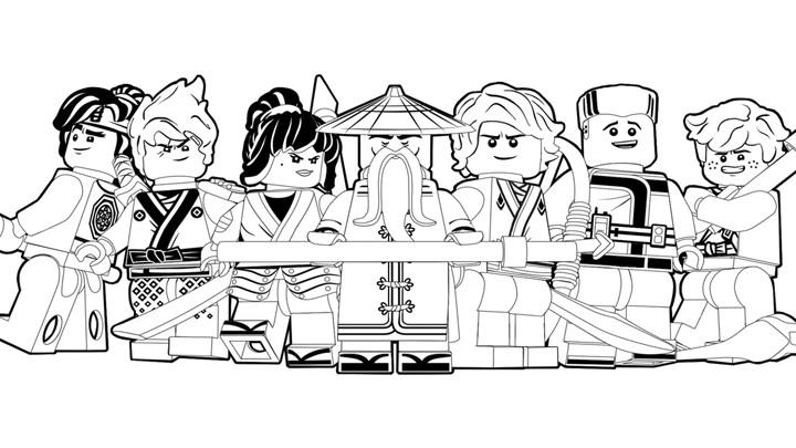 Ninjago Movie Coloring Pages
 Good Guys Colouring Page NINJAGO Activities – LEGO