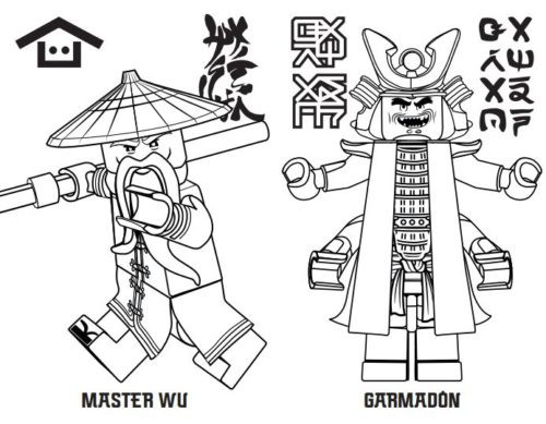 Ninjago Movie Coloring Pages
 17 Free LEGO Ninjago Movie Printable Activities & line