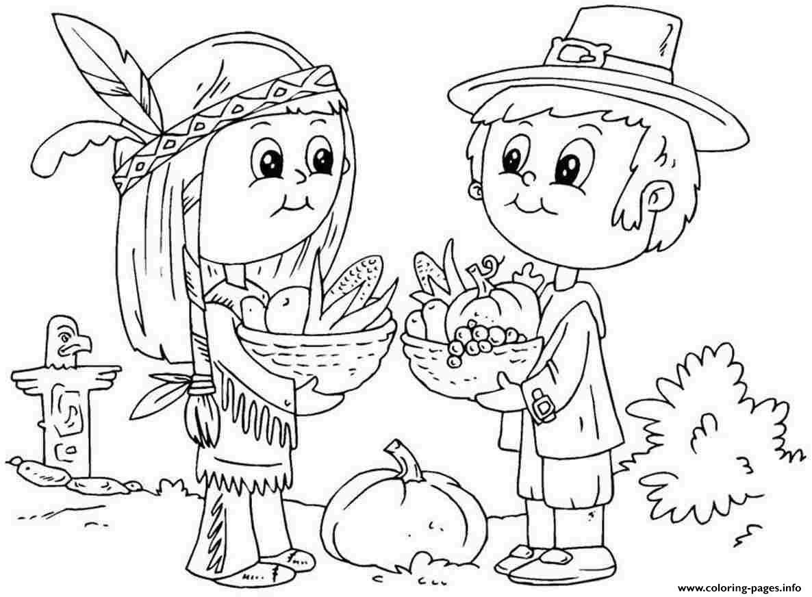 November Coloring Pages
 Printable Thanksgiving November Kid Coloring Pages Printable